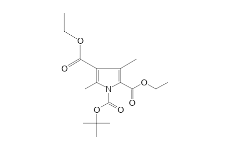 3,5-dimethylpyrrole-1,2,4-tricarboxylic acid, 1-tert-butyl diethyl ester