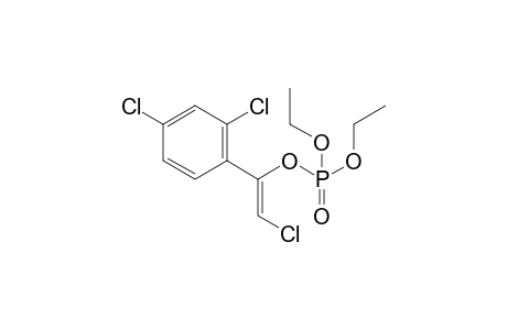 Phosphoric acid, 2-chloro-1-(2,4-dichlorophenyl)ethenyl diethyl ester, (E)-