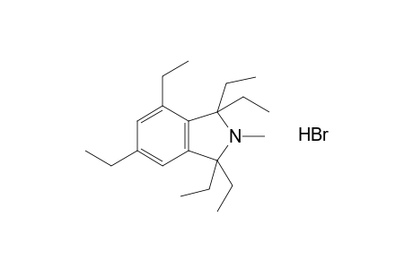 1,1,3,3,4,6-HEXAETHYL-2-METHYLISOINDOLINE, HYDROBROMIDE