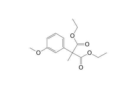 2-(3-Methoxyphenyl)-2-methyl-malonic acid diethyl ester