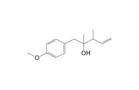 1-(4-Methoxyphenyl)-2,3-dimethylpent-4-en-2-ol