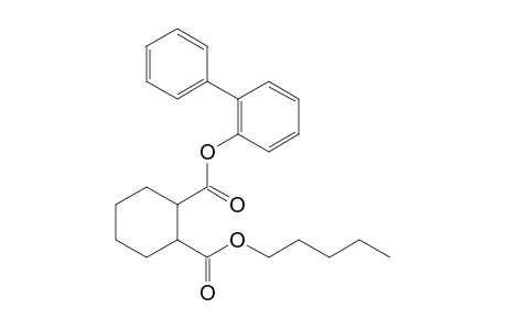 1,2-Cyclohexanedicarboxylic acid, 2-biphenyl pentyl ester