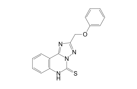 2-(Phenoxymethyl)-1,2,4-triazolo[1,5-c]quinazoline-5(6H)-thione