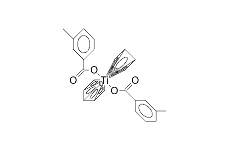 Bis(3-methyl-benzoato)-bis(.eta.-cyclopentadienyl)-titanium(iv)