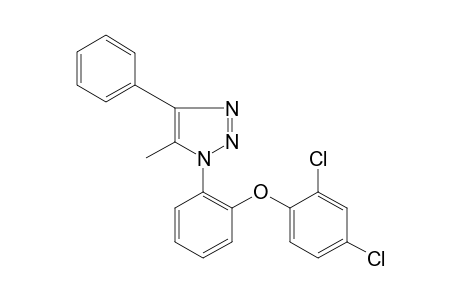 1-[o-(2,4-dichlorophenoxy)phenyl]-5-methyl-4-phenyl-1H-1,2,3-triazole