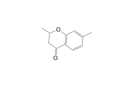 4H-1-Benzopyran-4-one, 2,3-dihydro-2,7-dimethyl-