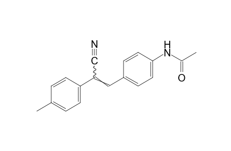 4'-(beta-cyano-p-methylstyryl)acetanilide