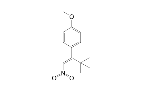 (E)-2-tert-Butyl-2-(4-methoxyphenyl)-1-nitroethene