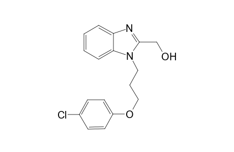 1H-1,3-Benzimidazole-2-methanol, 1-[3-(4-chlorophenoxy)propyl]-