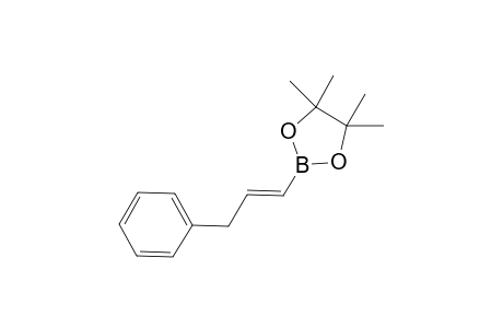 (E)-4,4,5,5-tetramethyl-2-(3-phenylprop-1-enyl)-1,3,2-dioxaborolane