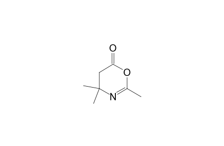 2,4,4-trimethyl-5H-1,3-oxazin-6-one
