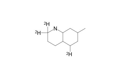 2,2,5-TRIDEUTERIO-7-METHYL-DECAHYDRO-QUINOLINE