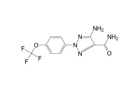 2H-1,2,3-Triazole-4-carboxamide, 5-amino-2-(4-trifluoromethoxyphenyl)-