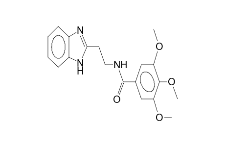 2-[2-(3,4,5-Trimethoxybenzamid)ethyl]benzimidazole