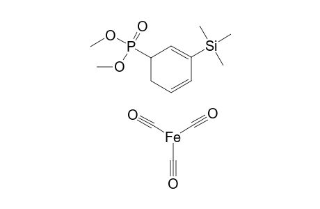 Iron, tricarbonyl[dimethyl [(2,3,4,5-.eta.)-3-(trimethylsilyl)-2,4-cyclohexadien-1-yl]phosphonat e]-, stereoisomer