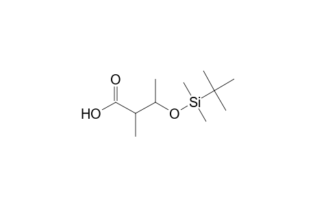 2-Methylbutanoic acid, 3-(t-butyldimethylsilyloxy)-