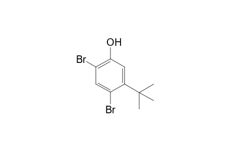 PHENOL, 5-tert-BUTYL-2,4-DIBROMO-,