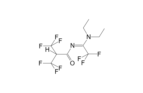 N1,N1-DIETHYL-N2-(2-TRIFLUOROMETHYL-3,3,3-TRIFLUOROPROPANOYL)TRIFLUOROACETAMIDINE