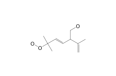 TRANS-5-HYDROPEROXY-2-XI-ISOPROPENYL-5-METHYLHEX-3-EN-1-OL