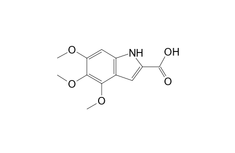 1H-indole-2-carboxylic acid, 4,5,6-trimethoxy-