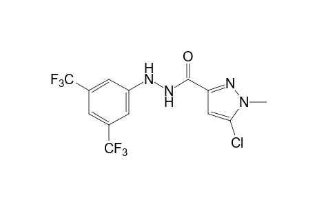 5-CHLORO-1-METHYLPYRAZOLE-3-CARBOXYLIC ACID, 2-(alpha,alpha,alpha,alpha',alpha',alpha'-HEXAFLUORO-3,5-XYLYL)HYDRAZIDE