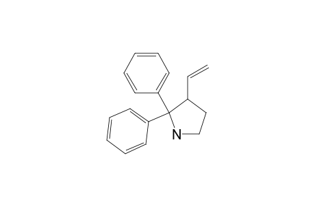 Pyrrolidine, 3-ethenyl-2,2-diphenyl-