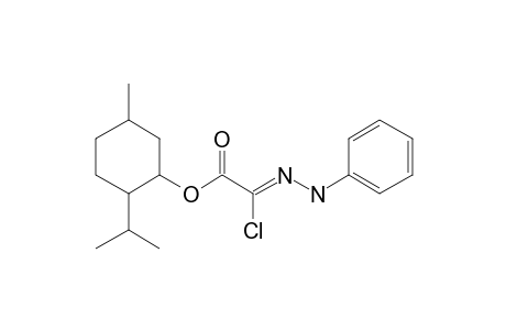 Chloro-(phenyl-hydrazono)-essigsaeure-2-isopropyl-5-methylcyclohexylester