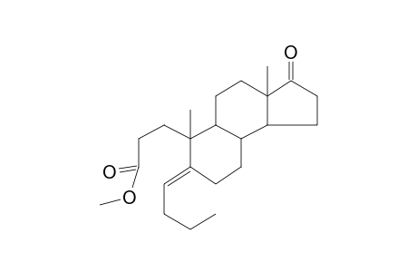 17-oxo-4-Propyl-3,4-seco-4-androsten-3-oic acid methyl ester