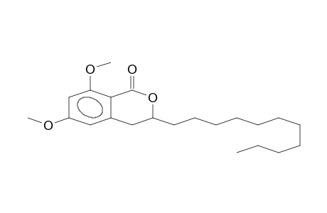 6,8-Dimethoxy-3-undecyl-3,4-dihydro-1H-2-benzopyran-1-one