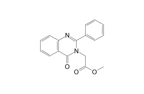 2-(4-keto-2-phenyl-quinazolin-3-yl)acetic acid methyl ester