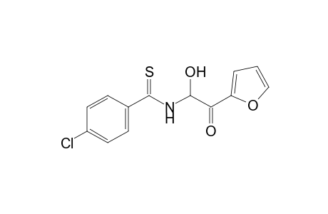 p-chloro-N-[2-(2-furyl)-1-hydroxy-2-oxoethyl]thiobenzamide