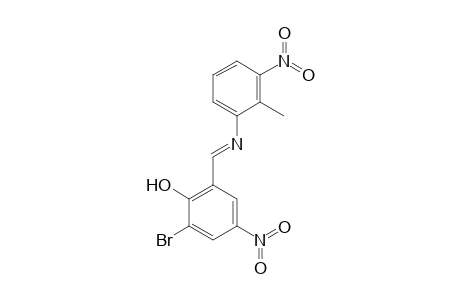 N-(2-hydroxy-3-bromo-5-nitrobenzylidene)-2-methyl-3-nitroaniline