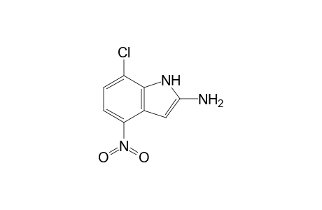 (7-chloro-4-nitro-1H-indol-2-yl)amine