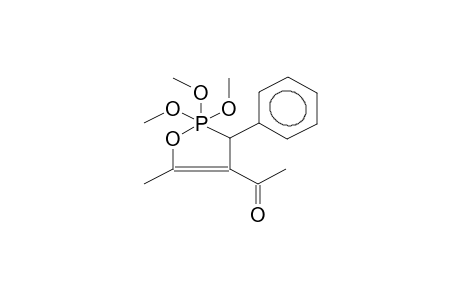 2,2,2-TRIMETHOXY-3-PHENYL-4-ACETYL-5-METHYL-1,2-OXAPHOSPHOL-4-ENE