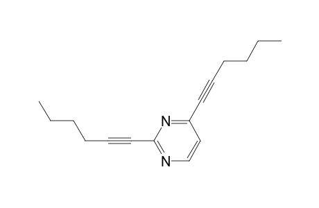 2,4-bis[1'-Hexynyl]pyrimidine