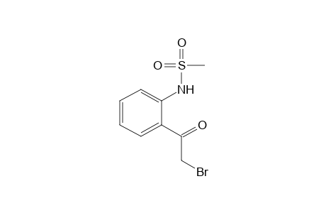 2'-(bromoacetyl)methanesulfonanilide