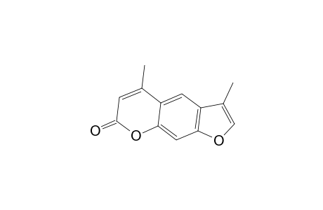 4,6-Dimethylfurano[5,6-d]coumarin