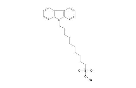 carbazole-9-decanesulfonic acid, sodium salt