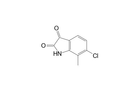 6-chloro-7-methylindole-2,3-dione