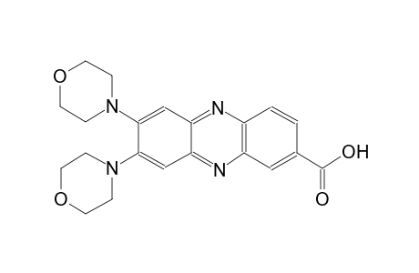 7,8-di(4-morpholinyl)-2-phenazinecarboxylic acid