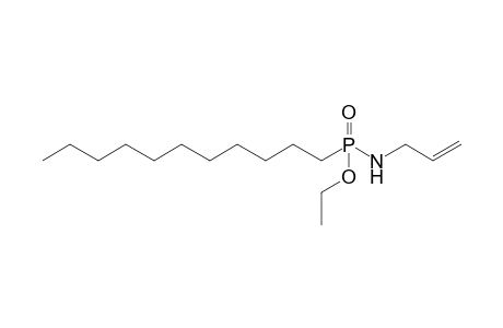 Ethyl N-allyl-P-undecylphosphonamidate