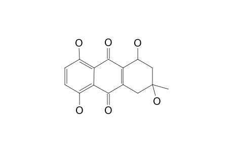 (1rs,3sr)-1,3,5,8,-Tetrahydroxy-3-methyl-1,2,3,4,-tetrahydro-9,10-anthraquinone