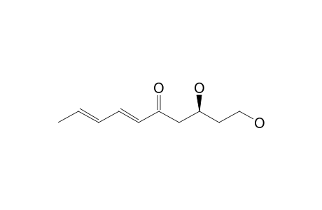 STREPTENOL-C;(3S,6E,8E)-1,3-DIHYDROXY-6,8-DECADIEN-5-ONE