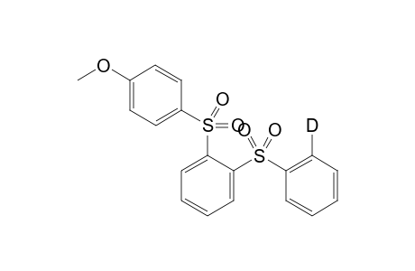 1-deuterio-2-[2-(4-methoxyphenyl)sulfonylphenyl]sulfonyl-benzene