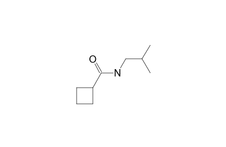 Cyclobutanecarboxamide, N-isobutyl-