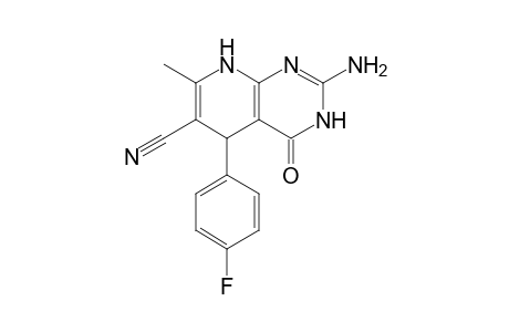 2-AMINO-5-(4-FLUOROPHENYL)-6-CYANO-7-METHYL-5,8-DIHYDROPYRIDO-[2,3-D]-PYRIMIDIN-4(3H)-ONE