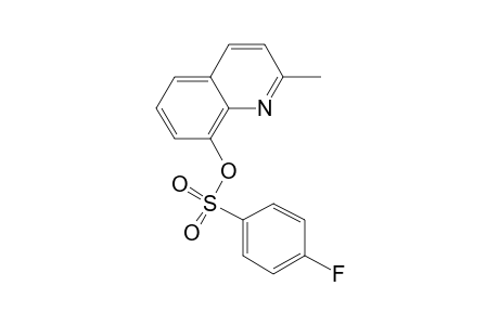 2-Methylquinolin-8-yl 4-fluorobenzenesulfonate