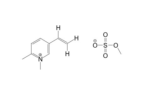 1,2-dimethyl-5-vinylpyridinium methyl sulfate