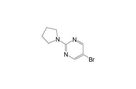 pyrimidine, 5-bromo-2-(1-pyrrolidinyl)-