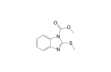 Methyl 2-(methylsulfanyl)-1H-benzimidazole-1-carboxylate